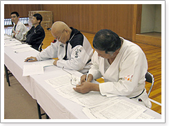 2006年昇級昇段審査　空手